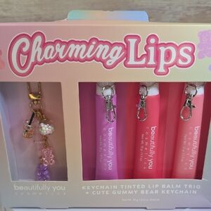Charming 'Charming Lips' Tinted Lip Balm Trio - Pink Gradient